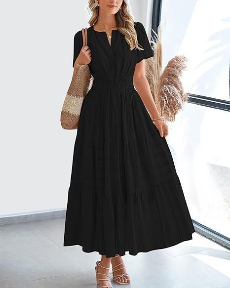 Effortless Summer Maxi Dress — Breathable, Flowy & Flattering