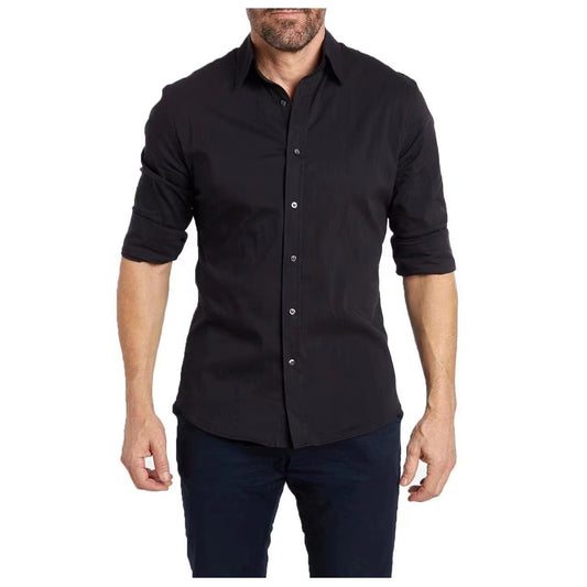 Men’s Ultra-Stretch Performance Button-Up Shirt