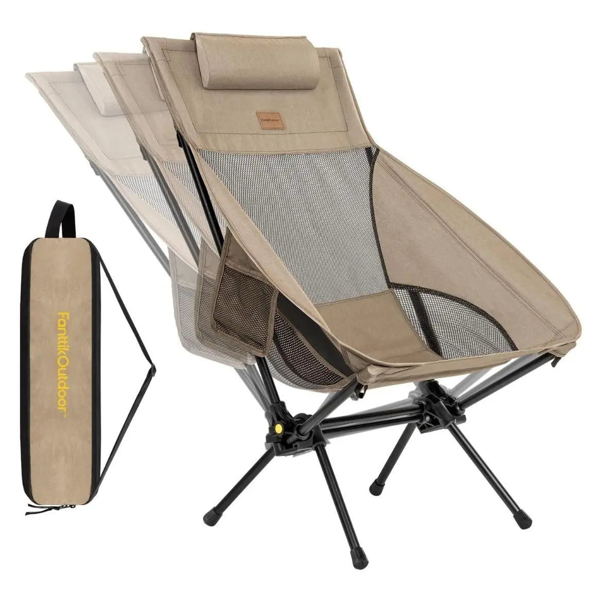 Fanttik Outdoor Zeta L8 Max Rocker Camping Chair - Adjustable & Lightweight