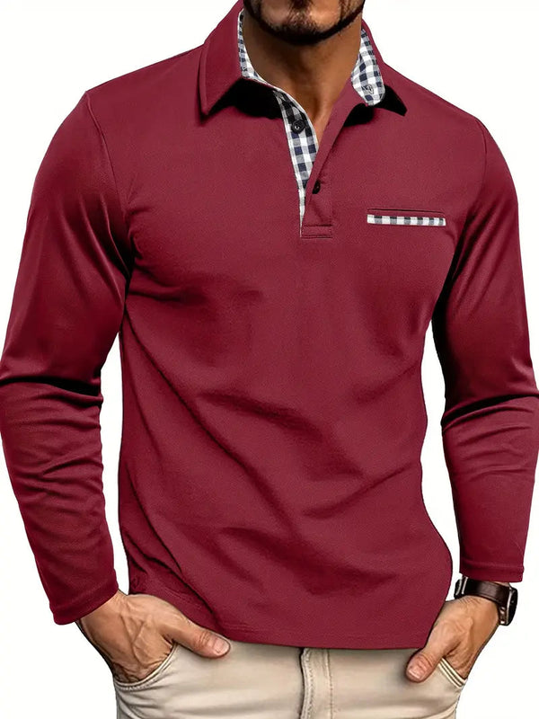 Alex™ Long Sleeve Polo Shirt
