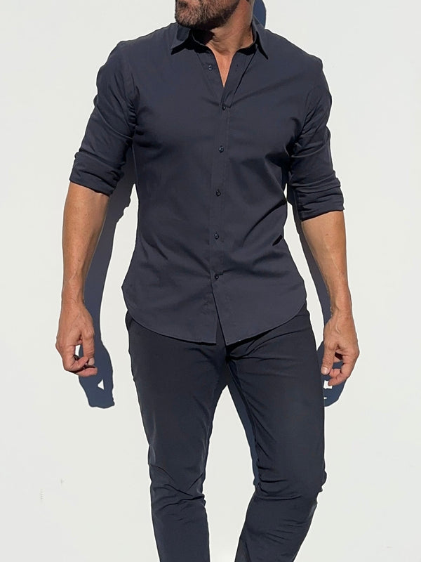 Men’s Ultra-Stretch Performance Button-Up Shirt