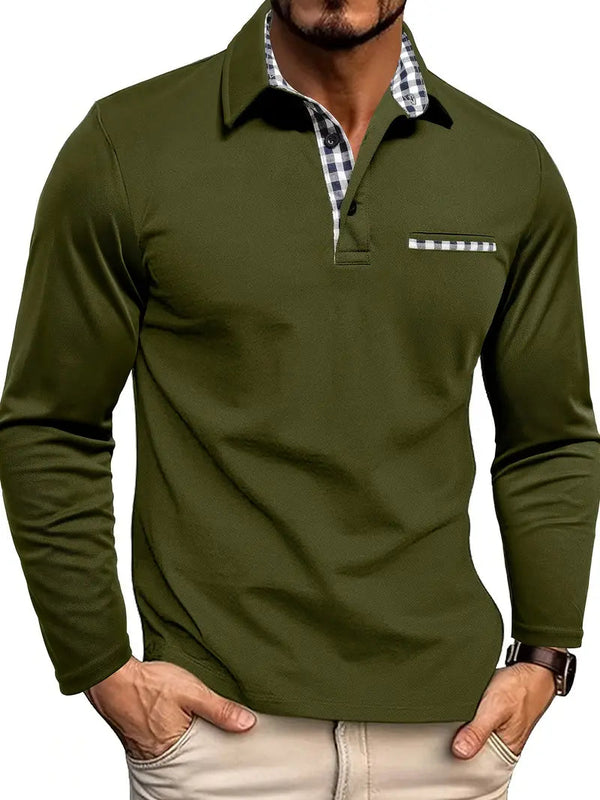 Alex™ Long Sleeve Polo Shirt